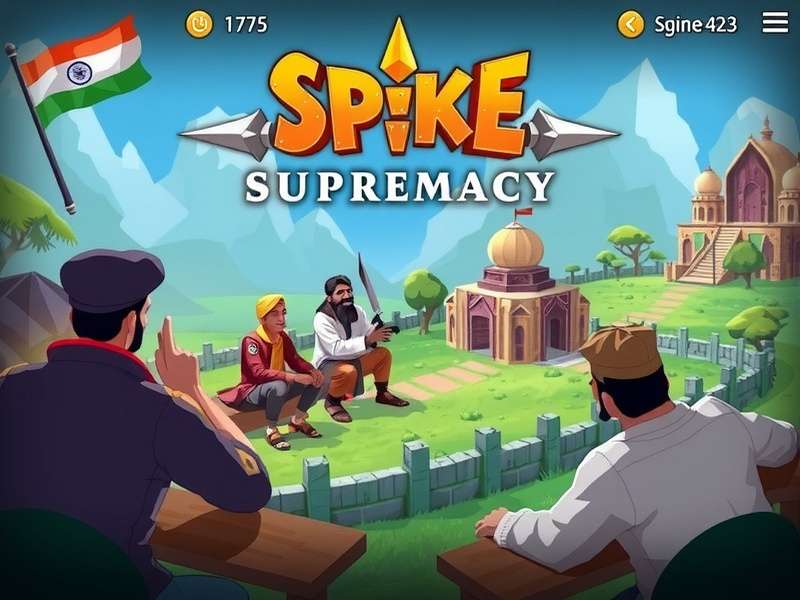 Indian players enjoying Spike Supremacy